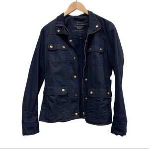 J.Crew Boyfriend Field Jacket Navy Size XL